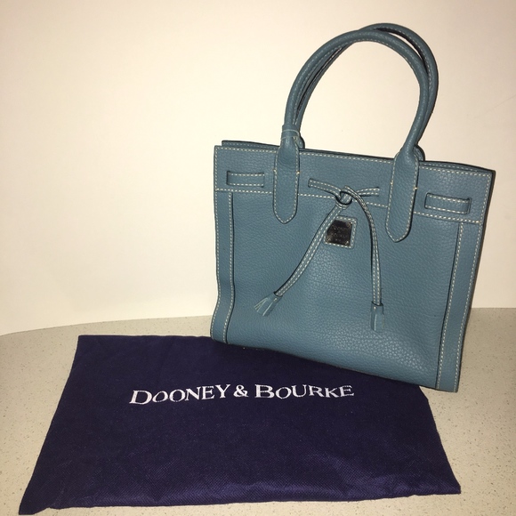 Dooney & Bourke Handbags - NWOT Dooney & Bourke Deep Tiffany Blue Satchel